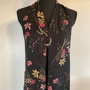 Flowered Vince Camuto Dress Tank